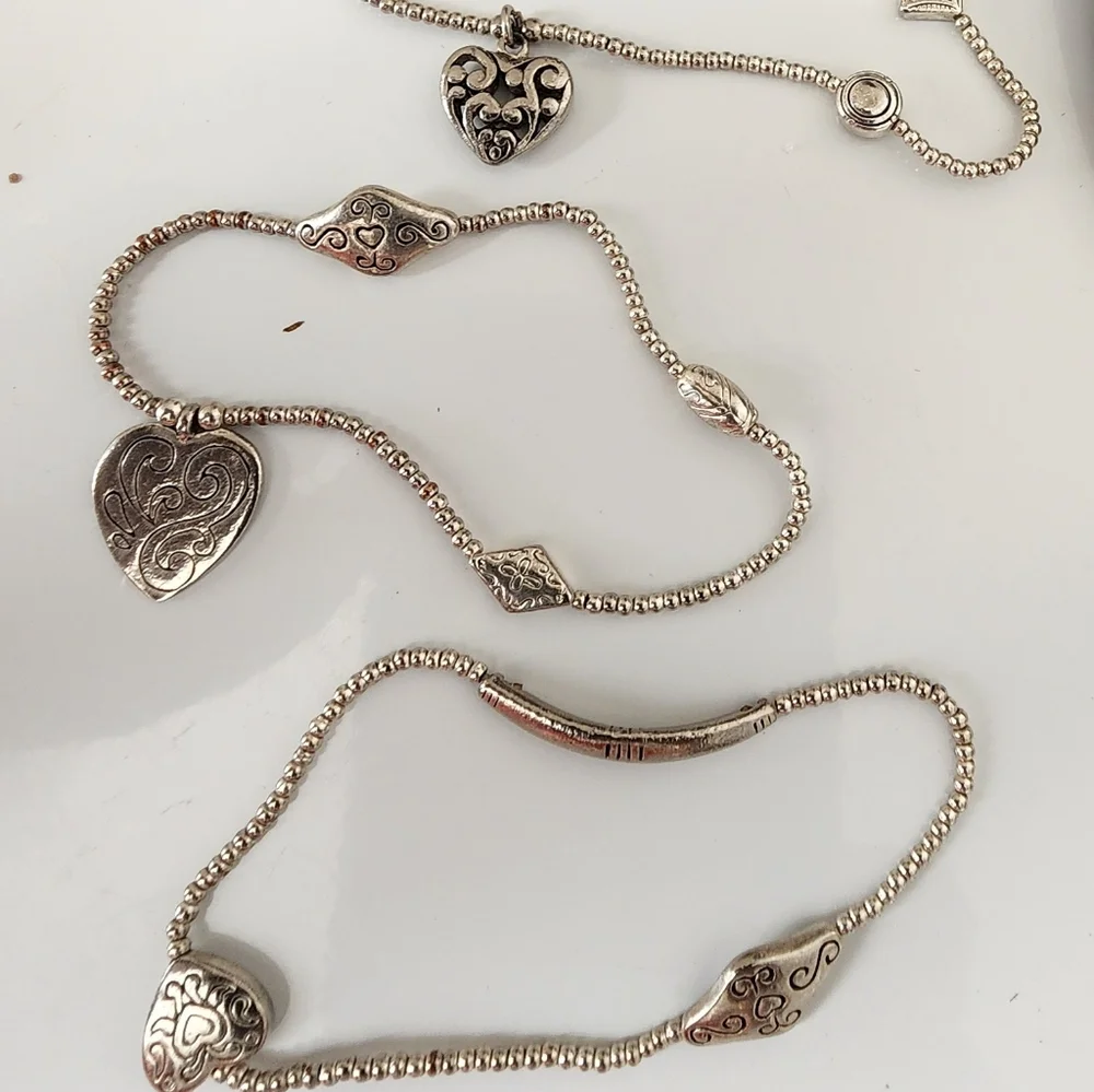 Bracelet silvertone - Picture 2 of 2